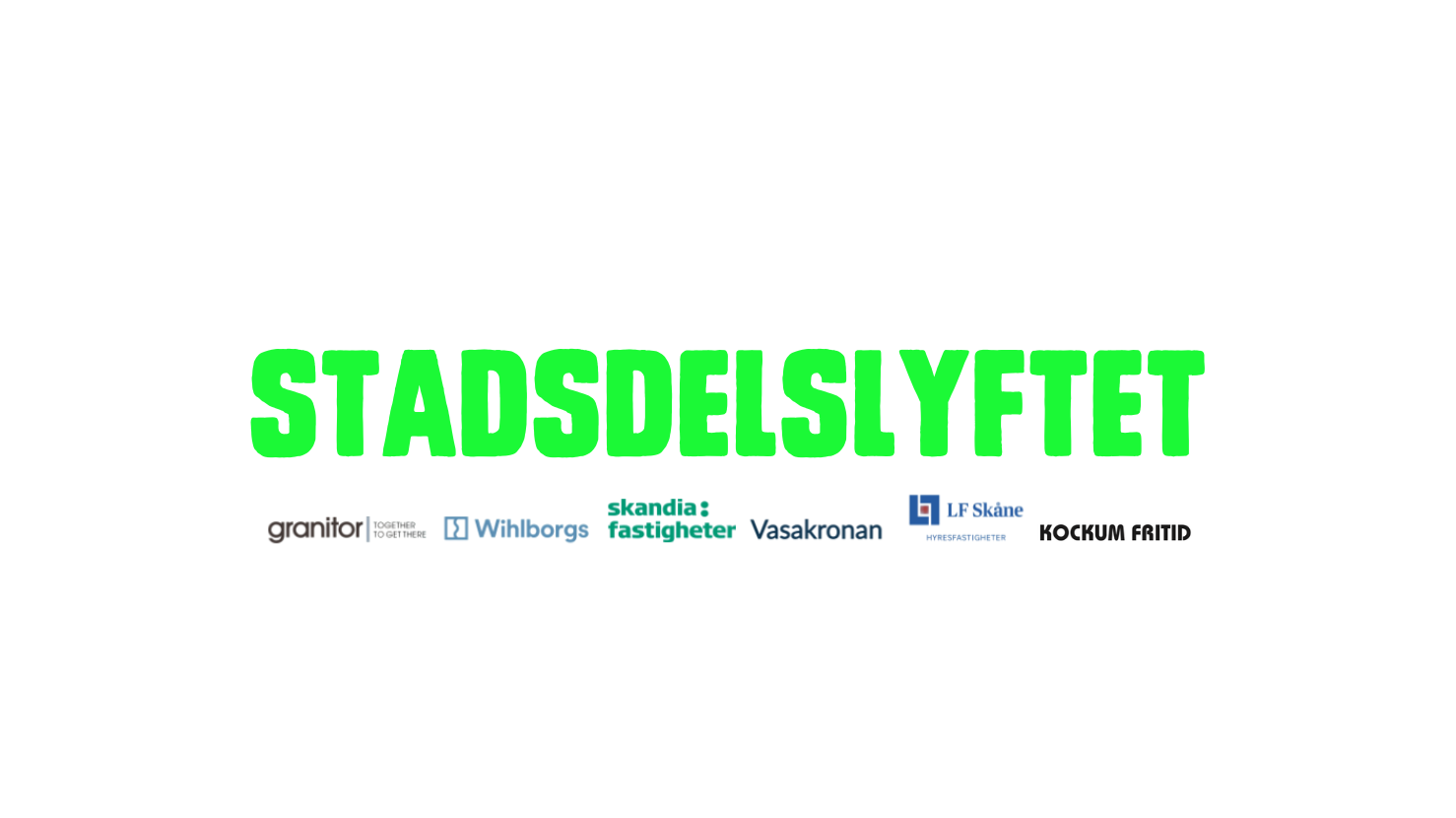 stadsdelslyftet strategisk kommunikation