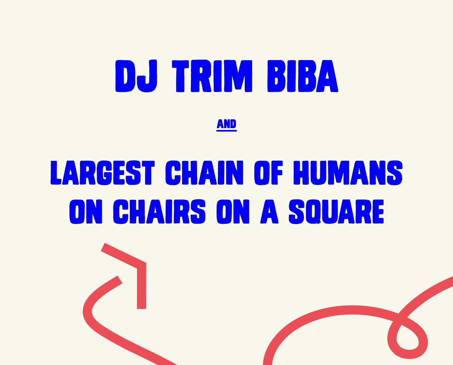 largest chain of humans in a chain on a square dockan västra hamnen