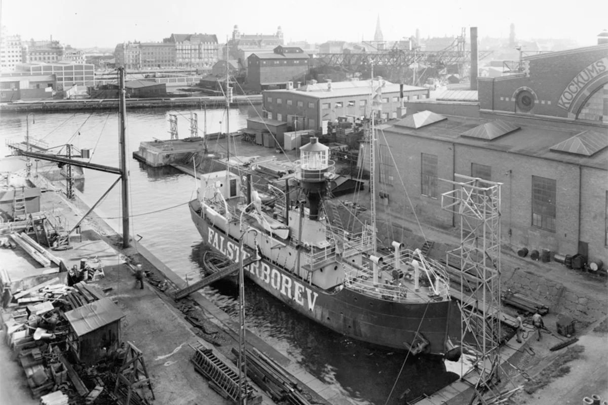 västra hamnen torrdocka